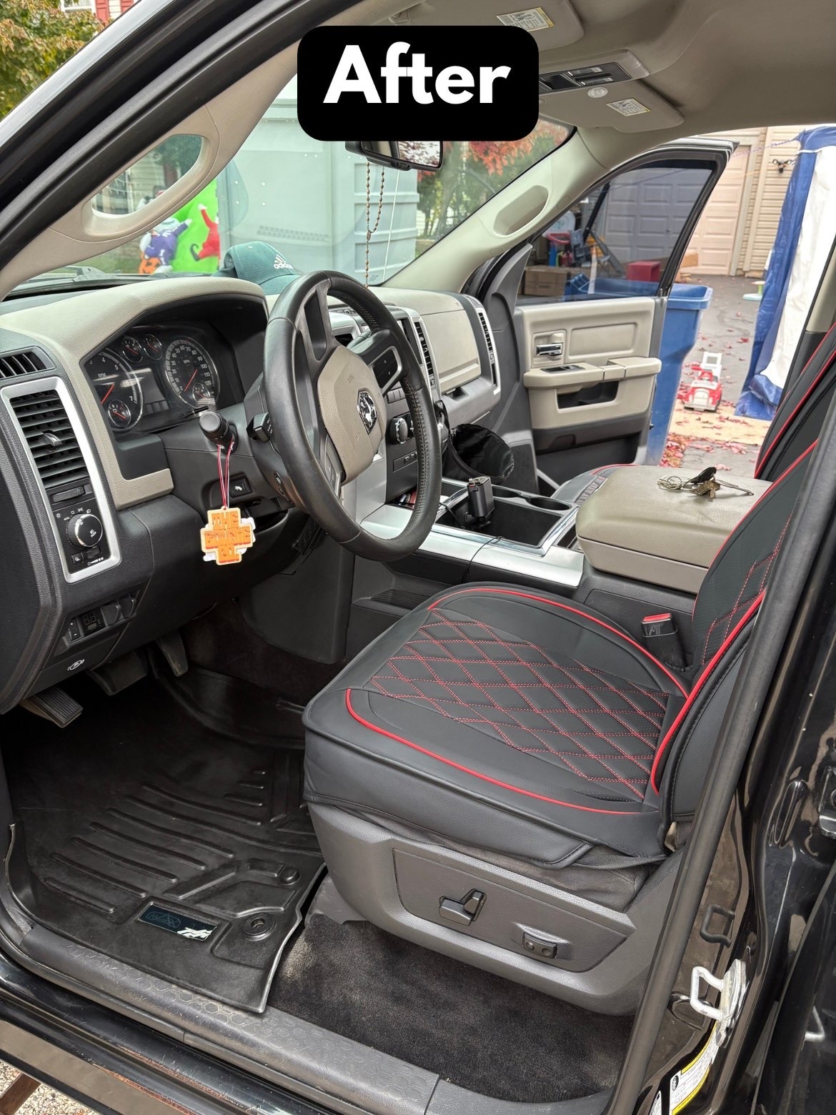 Full detail after — Dodge Ram interior